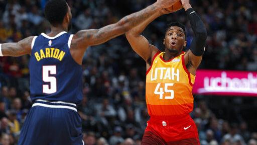 Mitchell, Korver lead Jazz to win over Nuggets